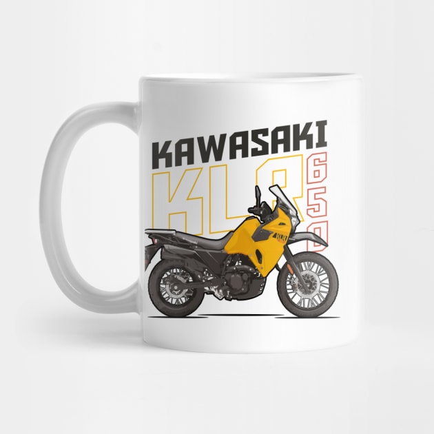 KLR 650 - Yellow by Tomislav Lozić